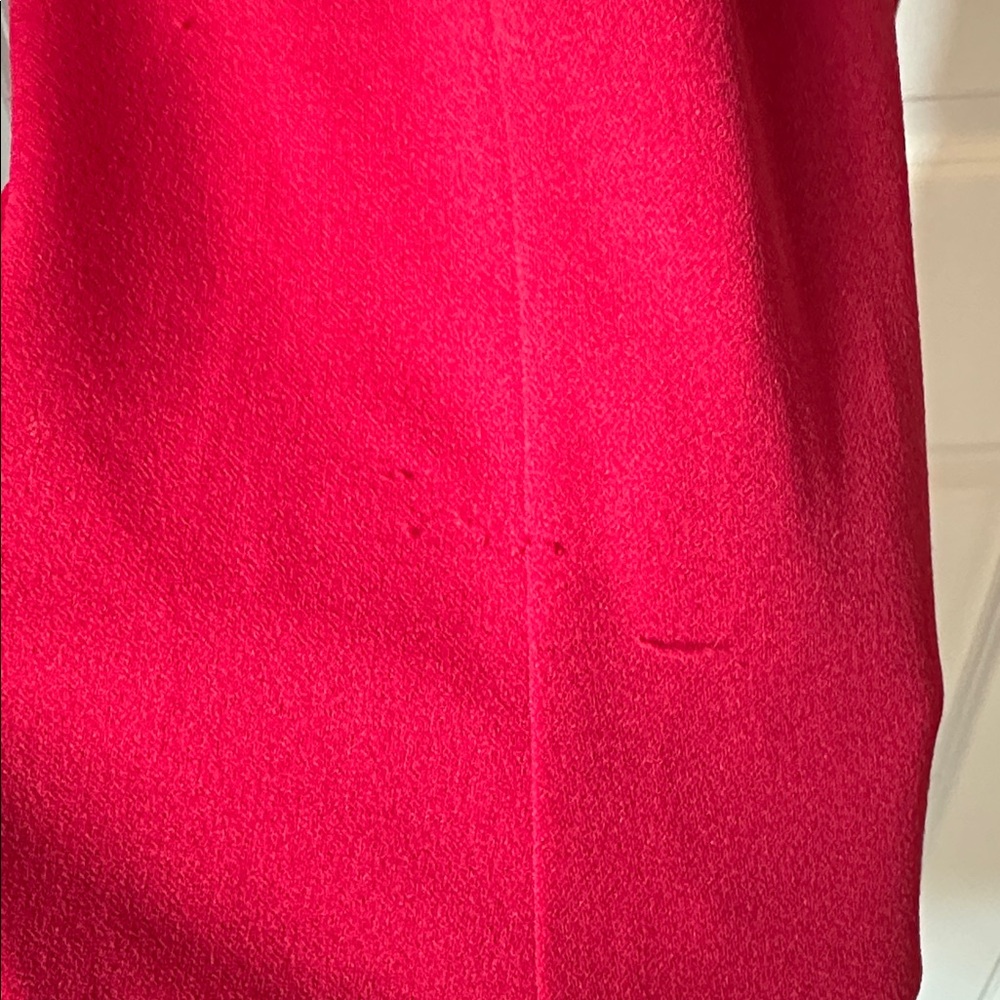 Formal Red Dress with Slit - Picture 4 of 7